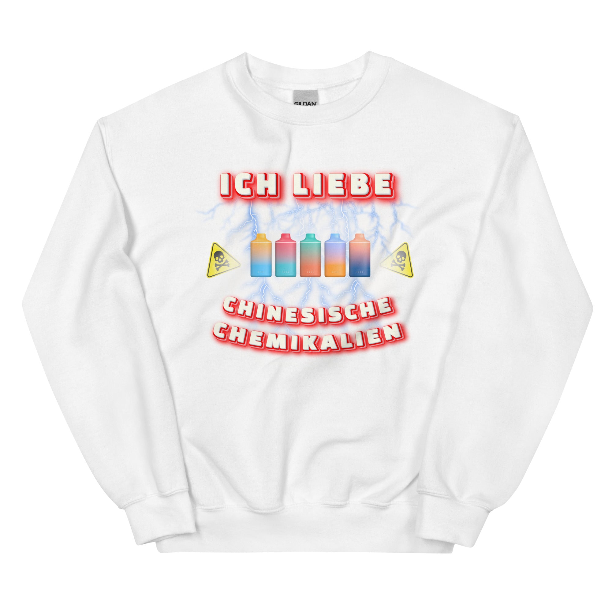 Ich Liebe Chemische Chemikalien Pullover